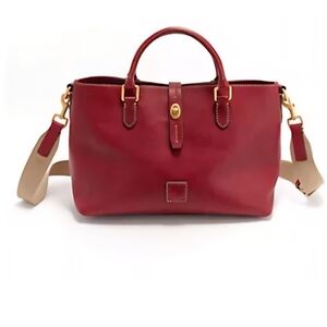❤️👜❤️Dooney & Bourke Florentine Leather Large Satchel Color: Bordeaux❤️👜❤️